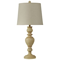 Candlestick-Styled Traditional Table Lamp