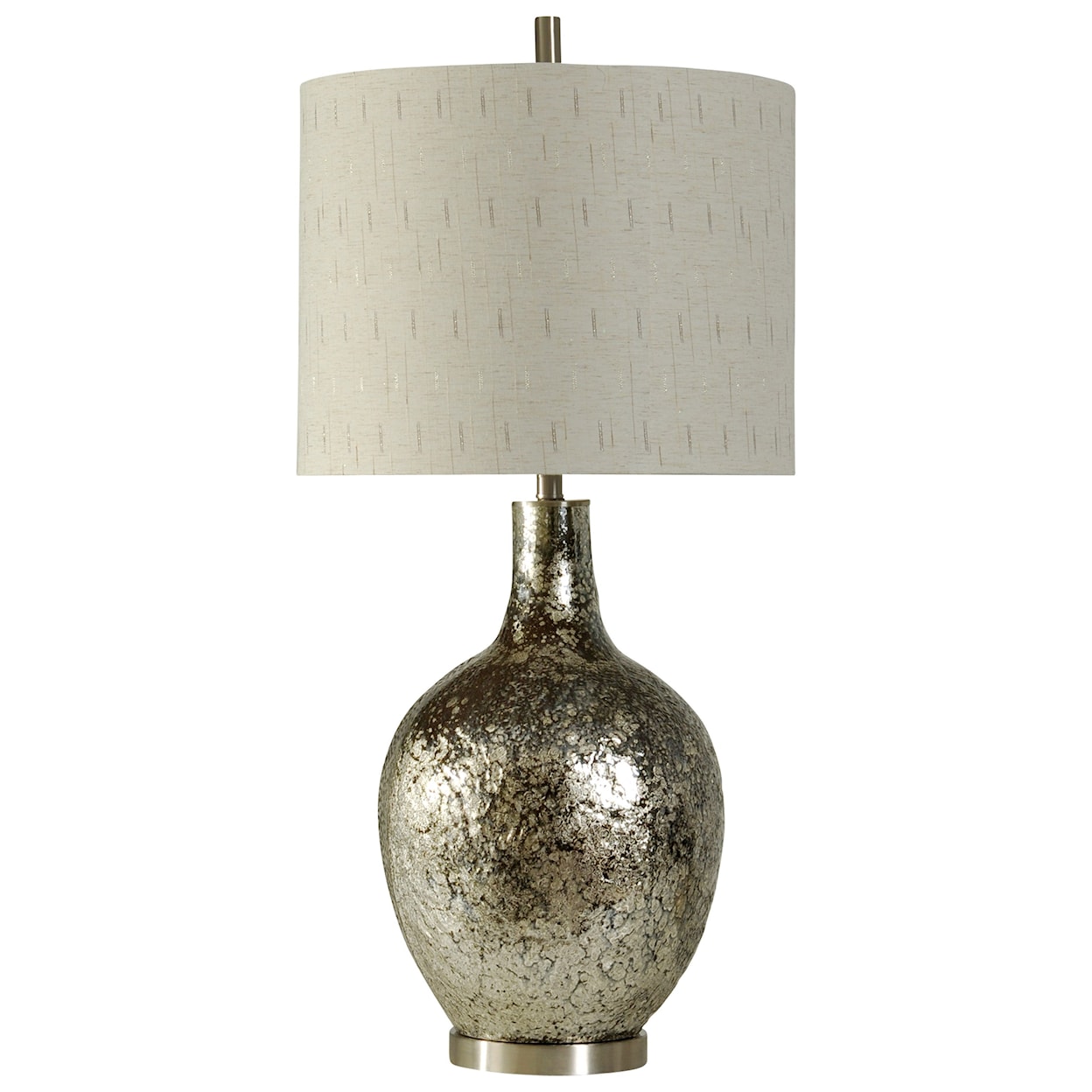 StyleCraft Lamps Textured Glass Lamp