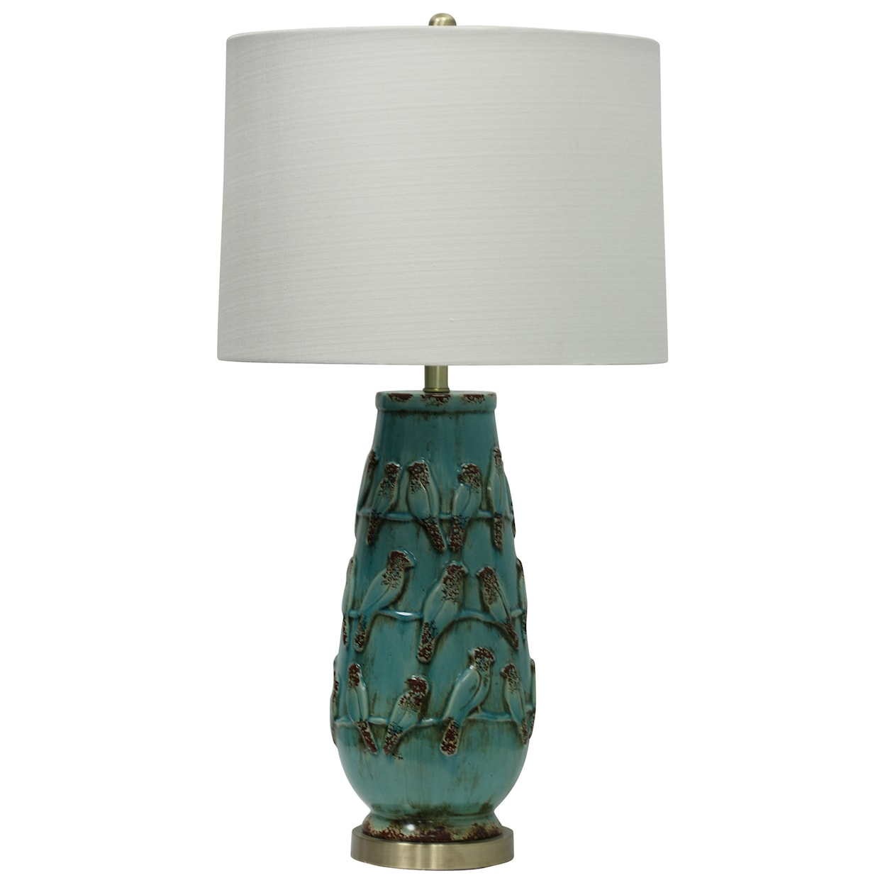 StyleCraft Lamps Ceramic Table Lamp