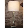 StyleCraft Lamps Oldenburg Lamp w/ Brushed Brass Base