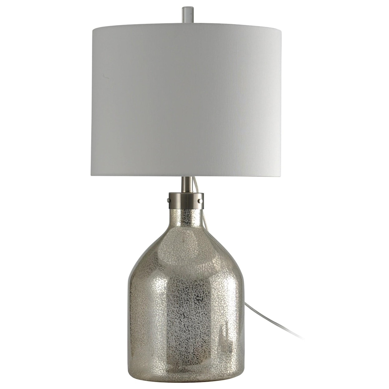 StyleCraft Lamps Mercury Glass Table Lamp