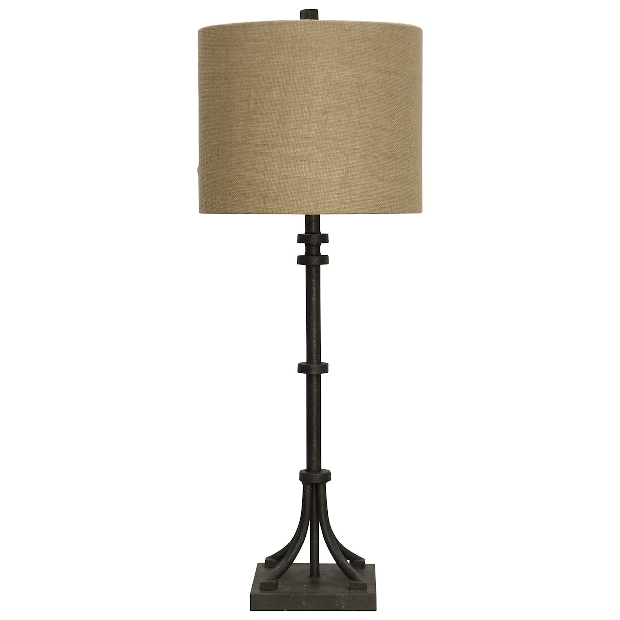 StyleCraft Lamps Table Lamp w/ Iron Base