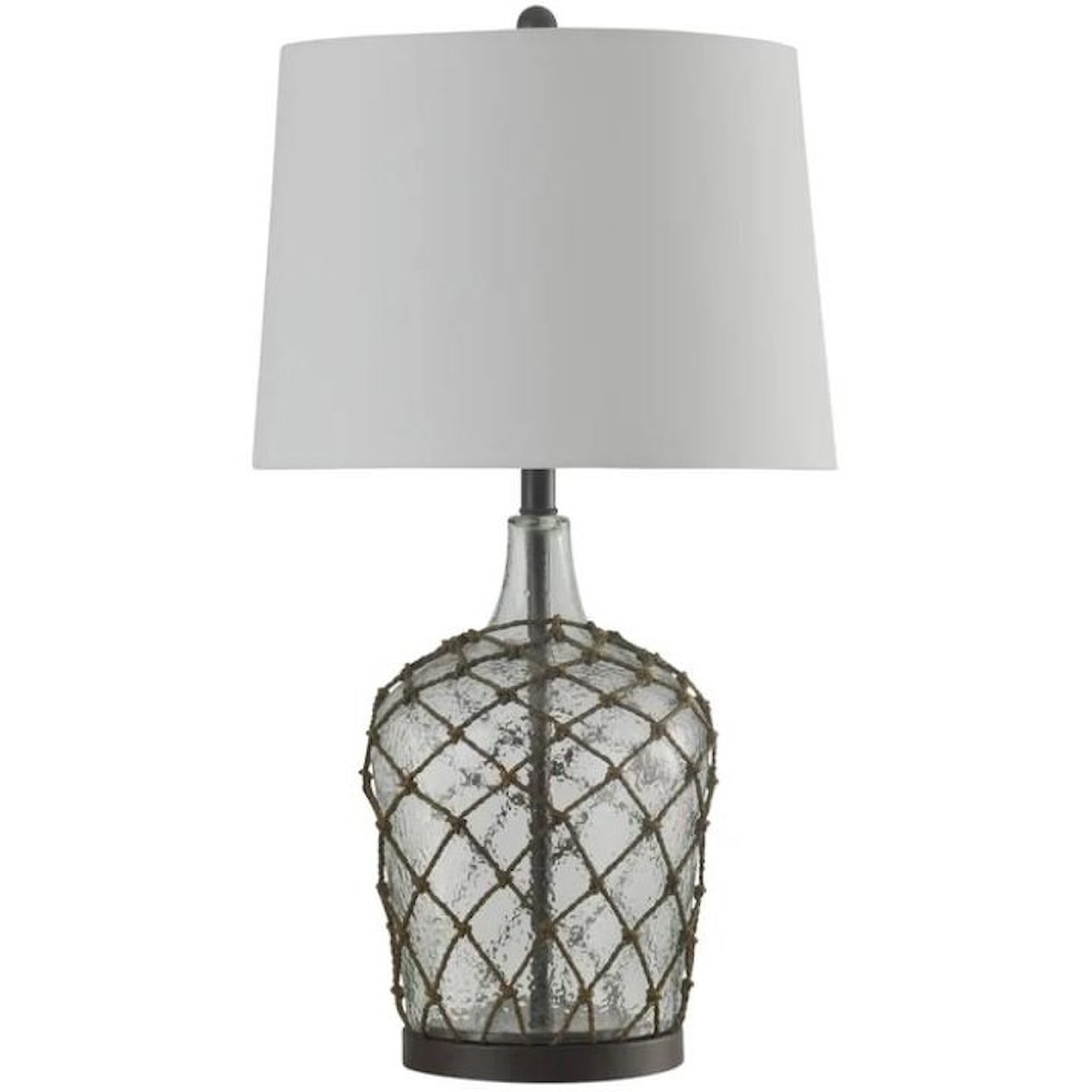 StyleCraft Lamps Cayos Clear Table Lamp