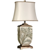 Foliage Embossed Table Lamp