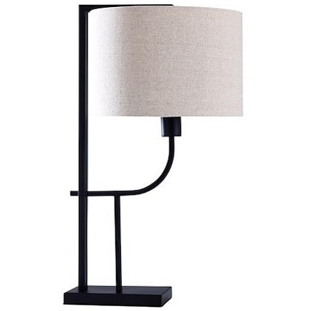 Contemporary Oil Rubbed Bronze Lamp