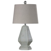 30" Poly Table Lamp