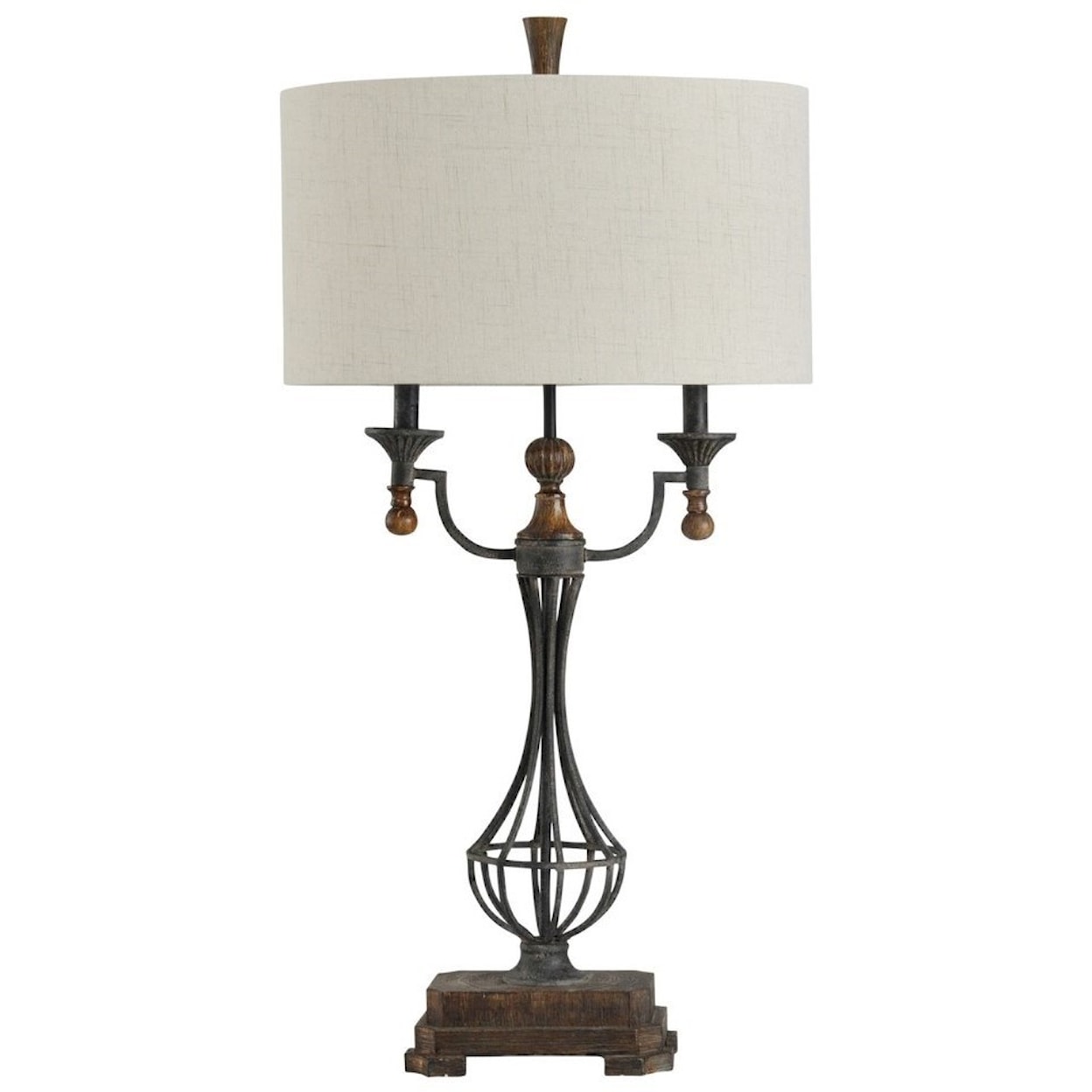 StyleCraft Lamps 35" Metal / Poly Lamp
