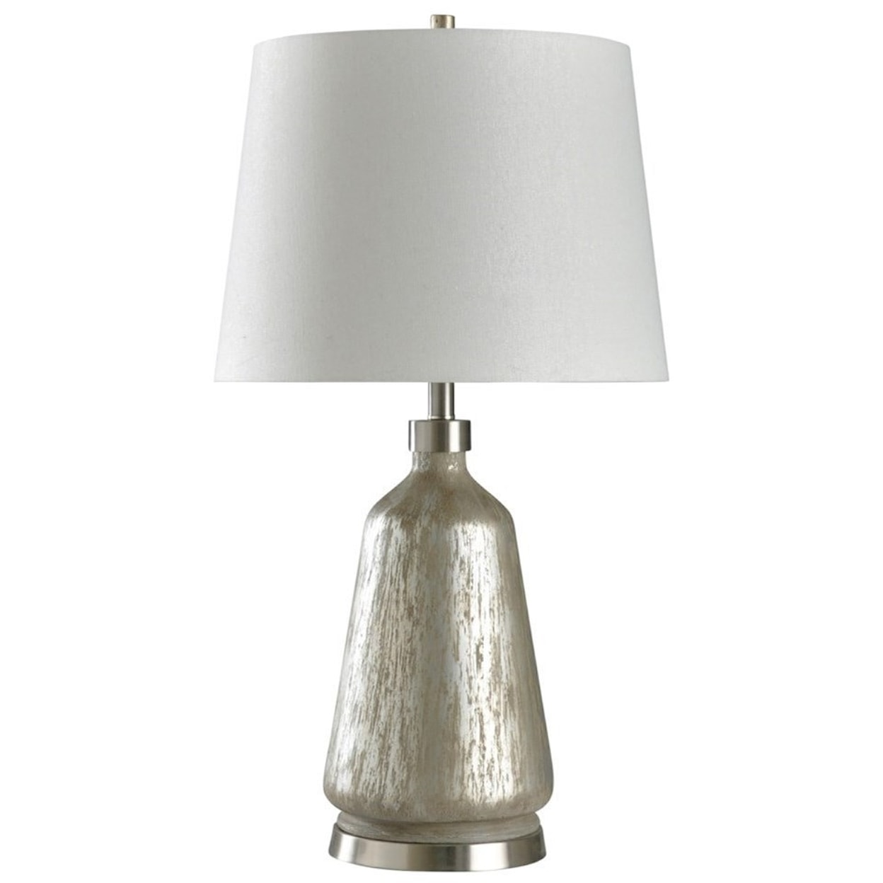 StyleCraft Lamps Carmel Silver Table Lamp