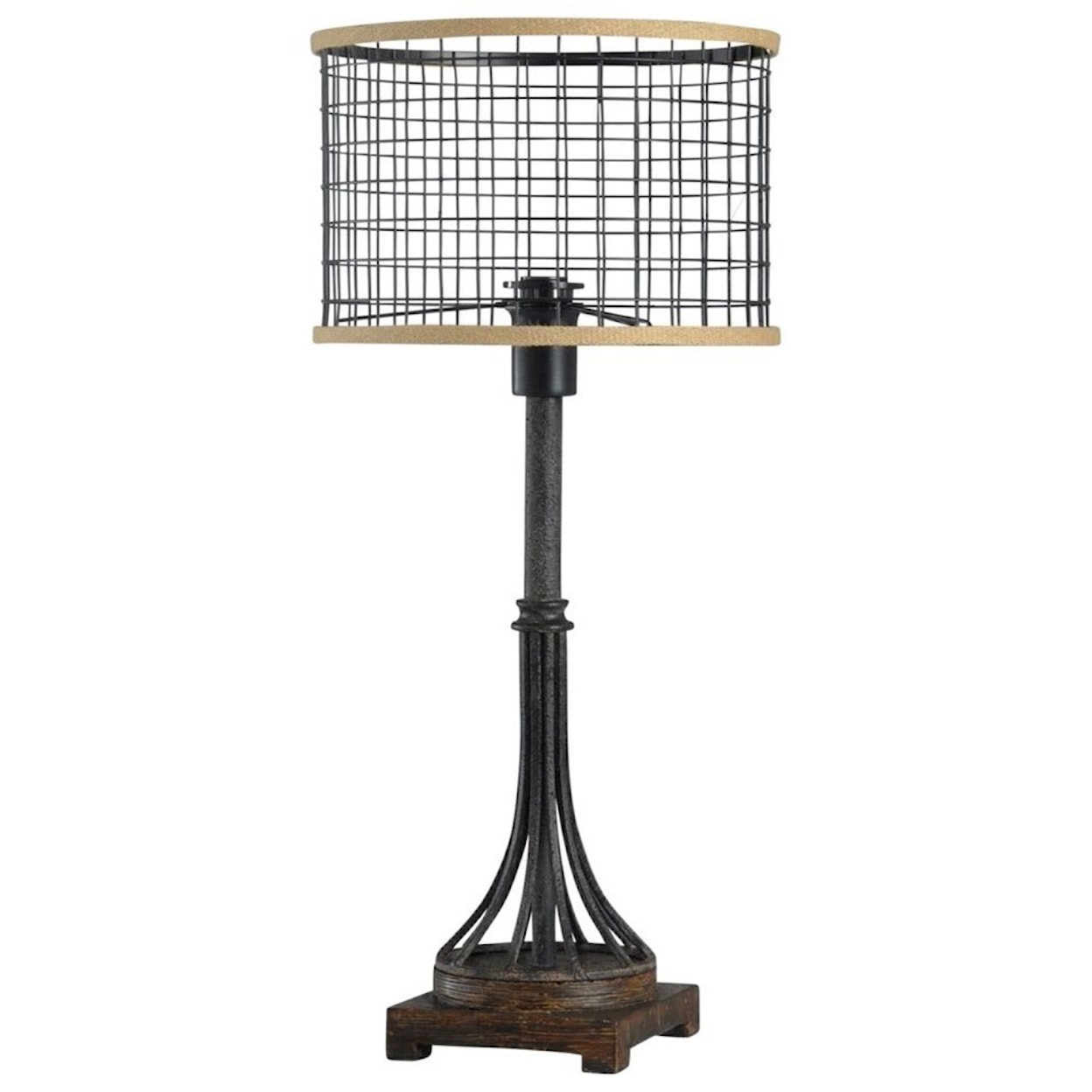 StyleCraft Lamps 26" Iron Table Lamp