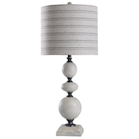 Cinder Ford Lamp with Designer Shade