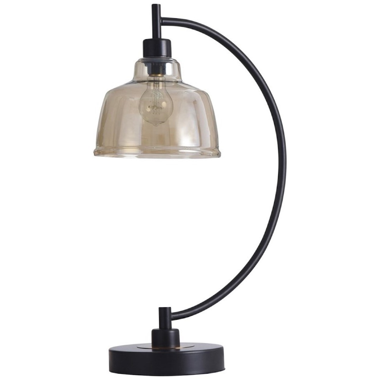 StyleCraft Lamps Black Water Table Lamp