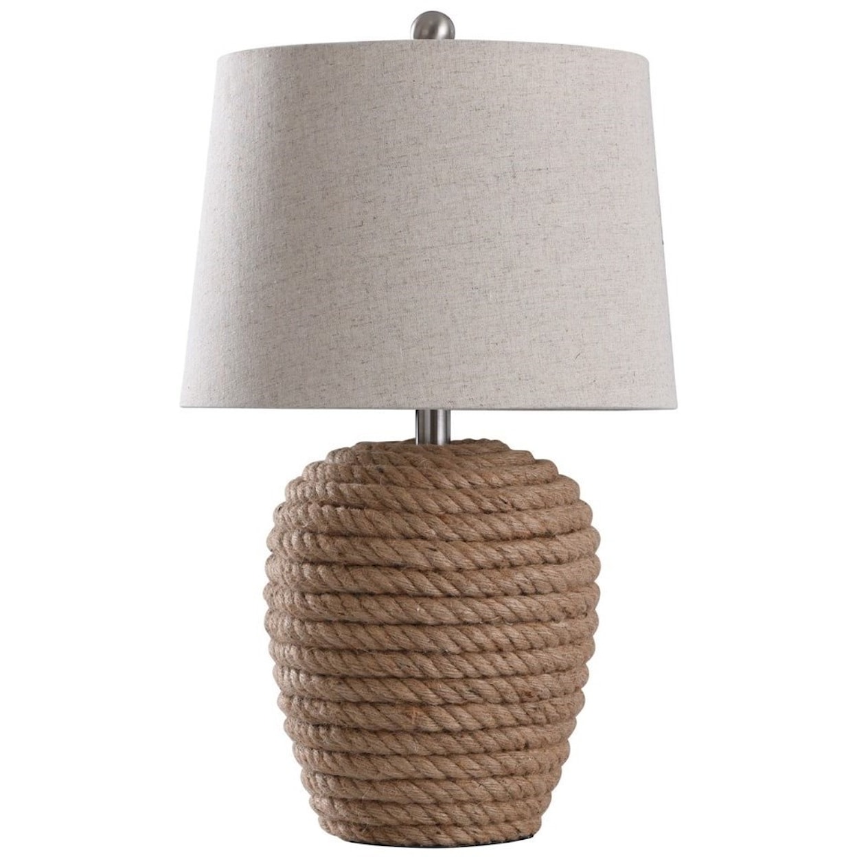 StyleCraft Lamps Helston Rope Lamp