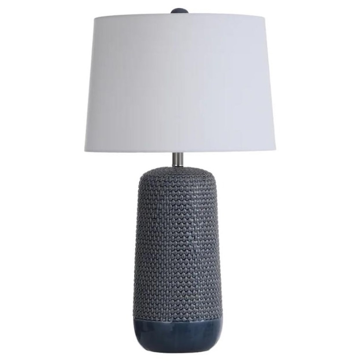 StyleCraft Lamps Patley Blue Table Lamp
