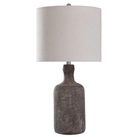 Olney Grey Table Lamp