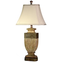 Fluted Traditional Table Lamp