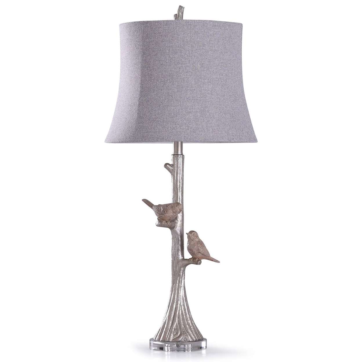 StyleCraft Lamps Galah Silver Lamp