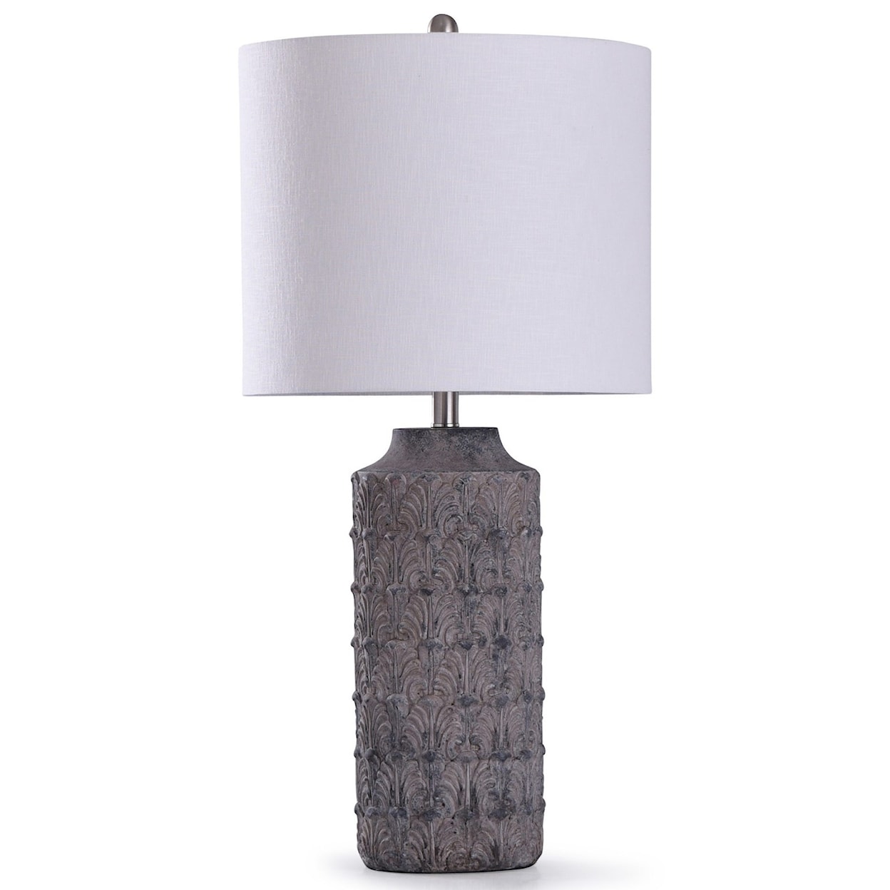 StyleCraft Lamps Binani Charcoal Concrete Lamp