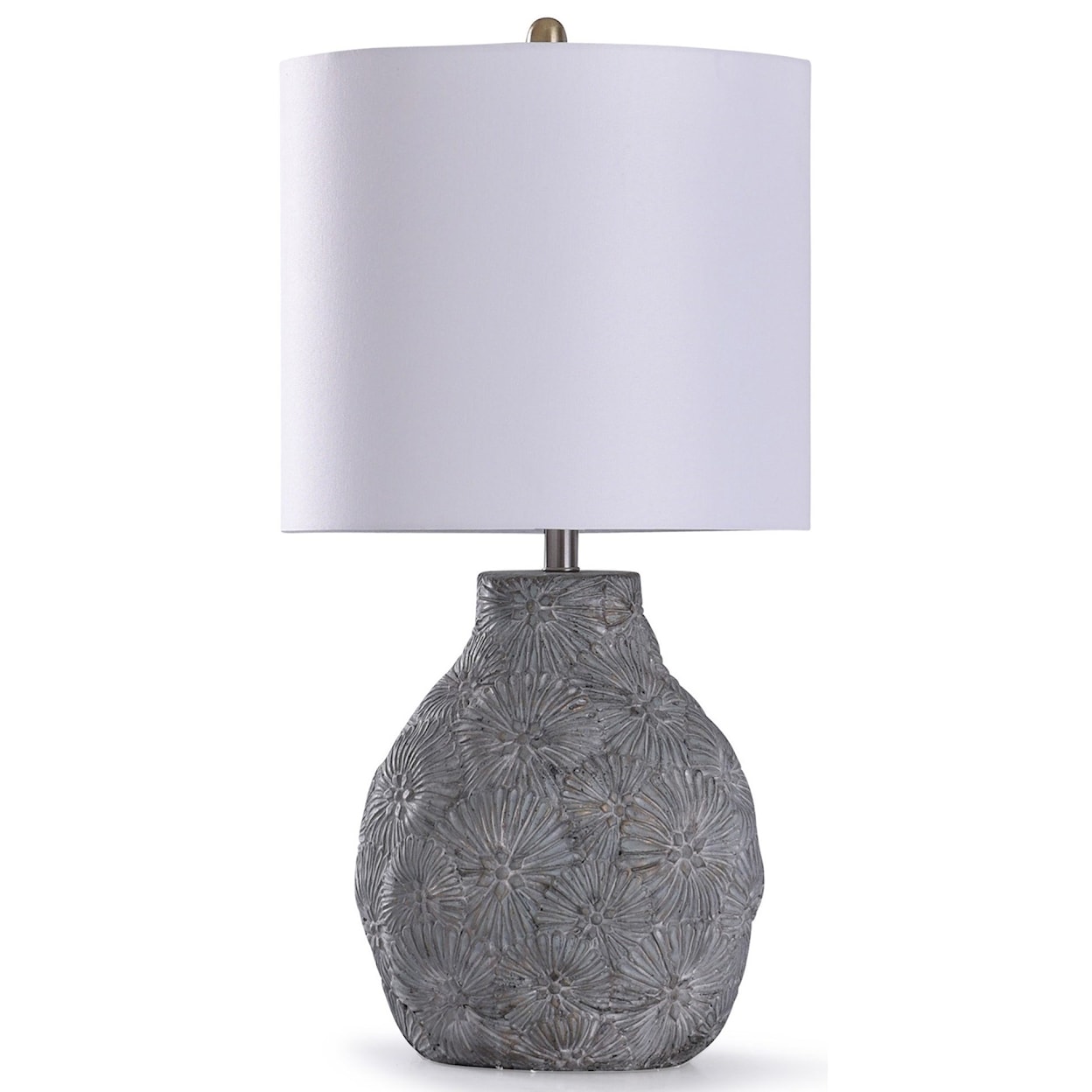 StyleCraft Lamps Cleobury Blue Lamp