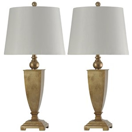 Pair of Traditional Table Lamps