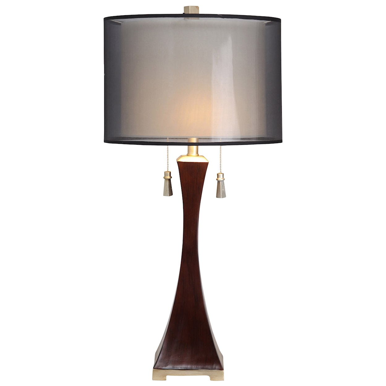 StyleCraft Lamps Double Chain Pull On This Contemporary Faux 