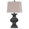 StyleCraft Lamps Malta Black Table Lamp