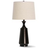 Oil Rubbed Bronze Metal Body Touch Table Lamp