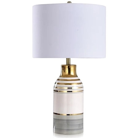 Bormioli Gray Table Lamp