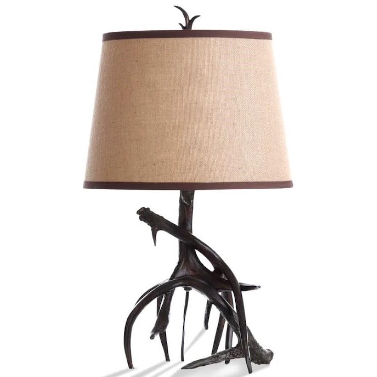 StyleCraft Lamps Dalton Antler Table Lamp