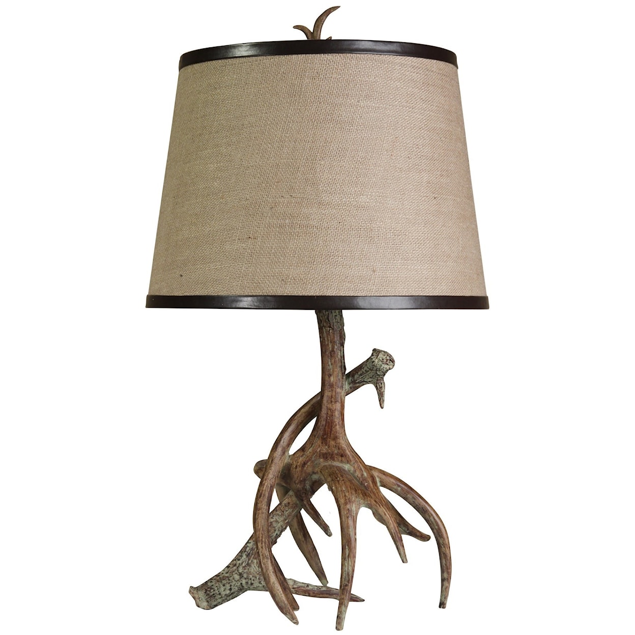 StyleCraft Lamps Faux Antler Table Lamp
