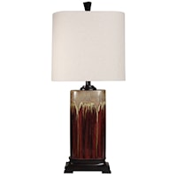 Classic Drip Glaze Ceramic Table Lamp