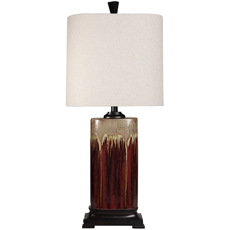 Classic Drip Glaze Ceramic Table Lamp