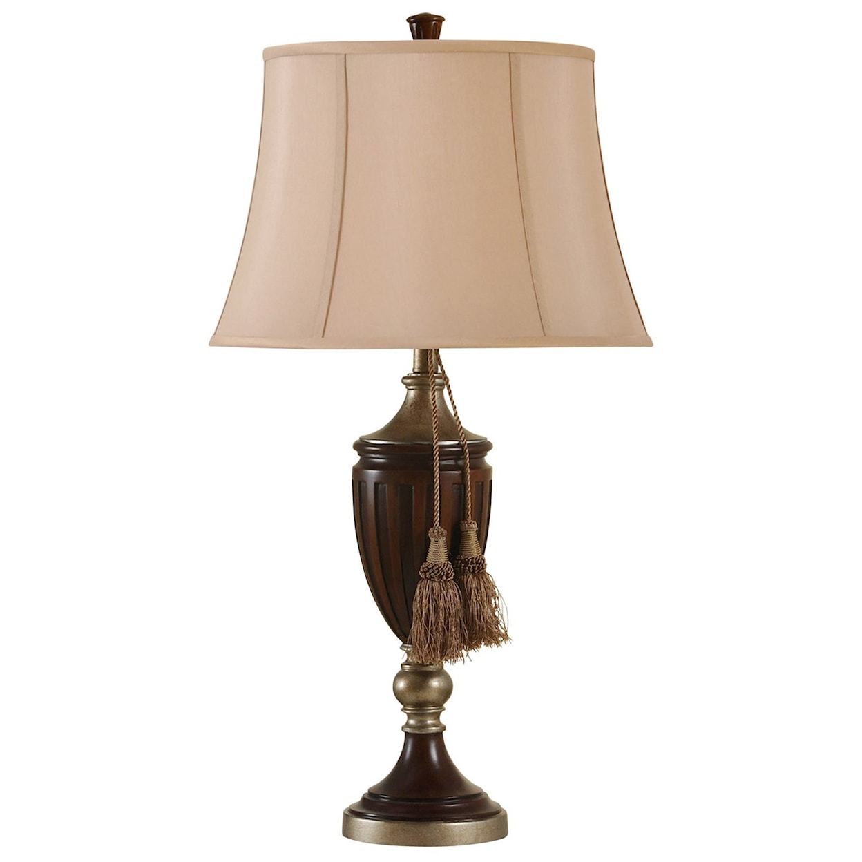StyleCraft Lamps Williamsburg Silver Traditional Table Lamp