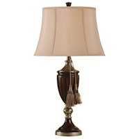 Williamsburg Silver Traditional Table Lamp