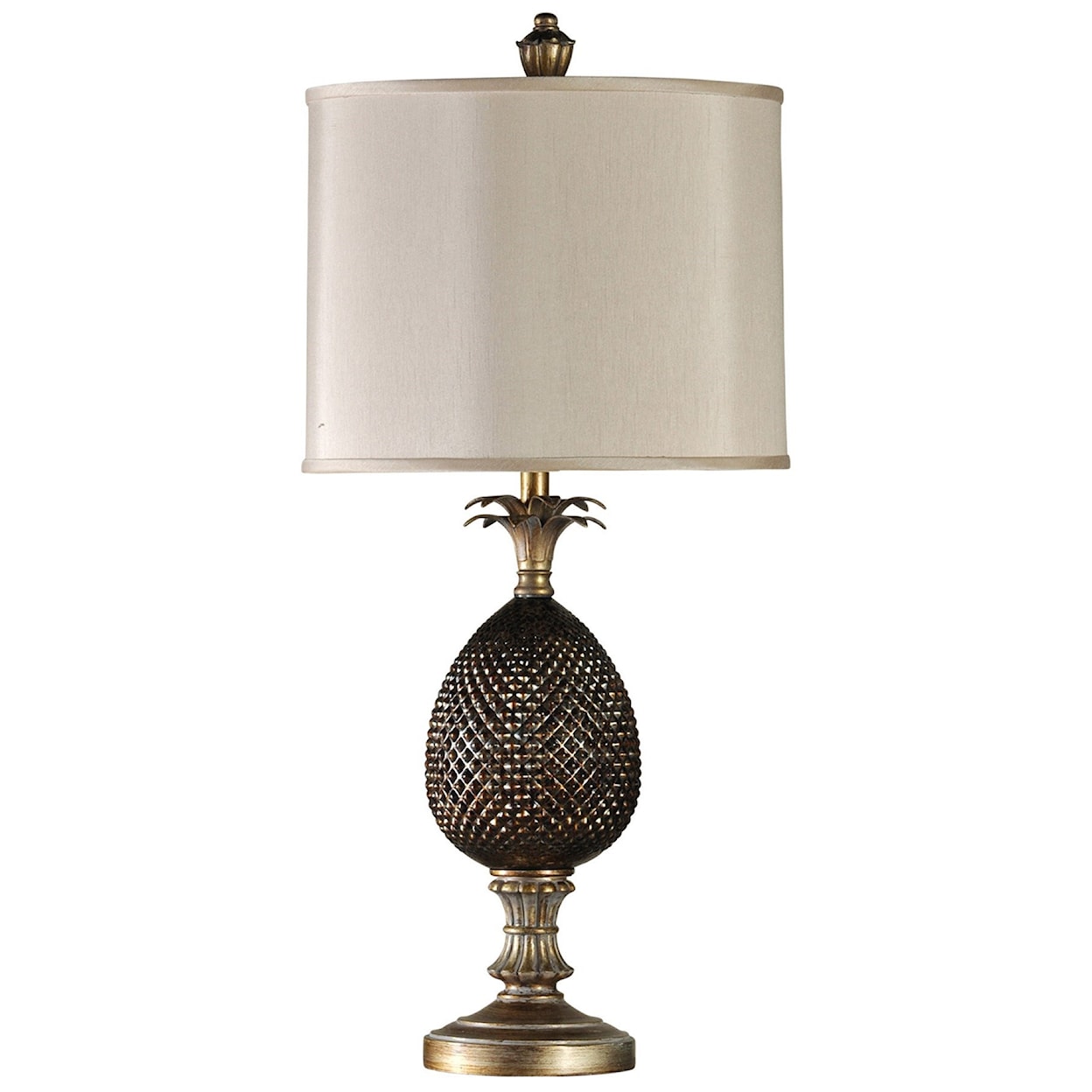 StyleCraft Lamps Traditional Pineapple Body Lamp