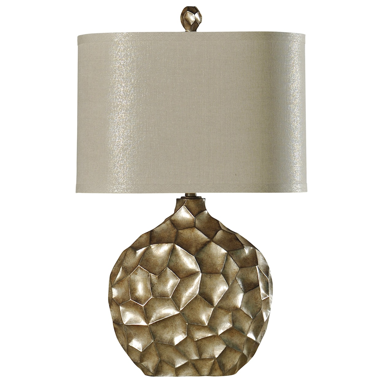 StyleCraft Lamps Contemporary Georgian Silver Lamp