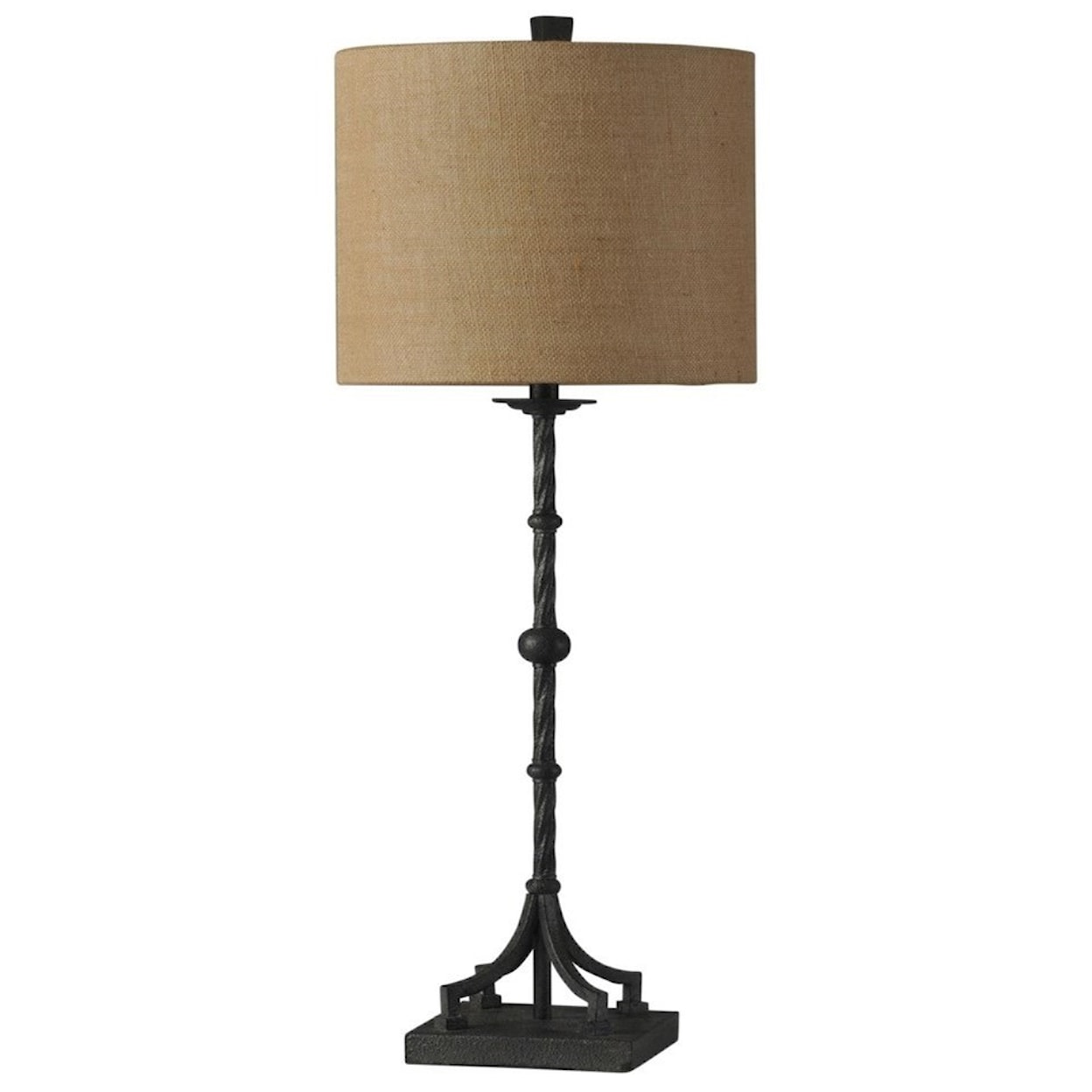 StyleCraft Lamps Cast Iron Table Lamp