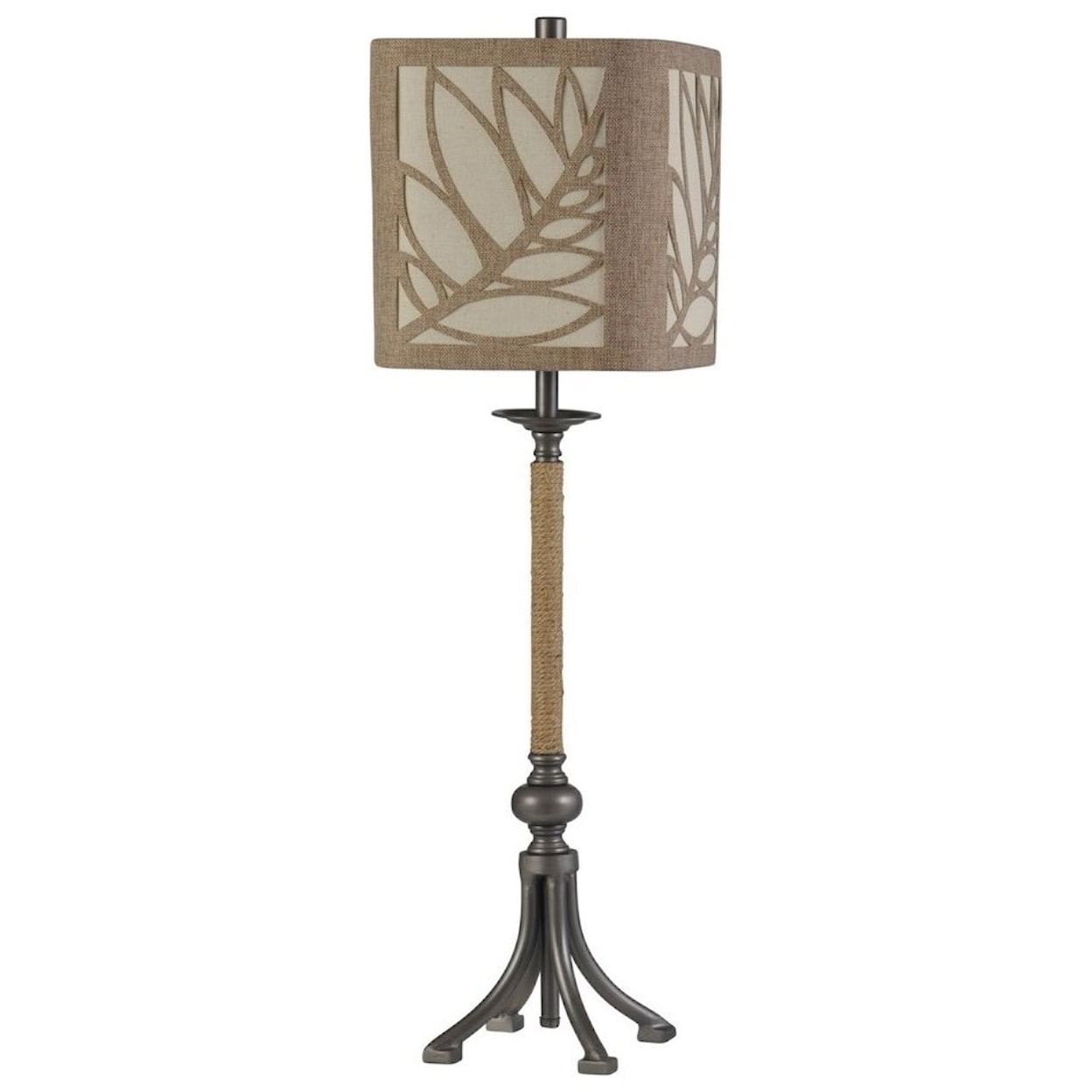 StyleCraft Lamps Tropic Palm Lamp