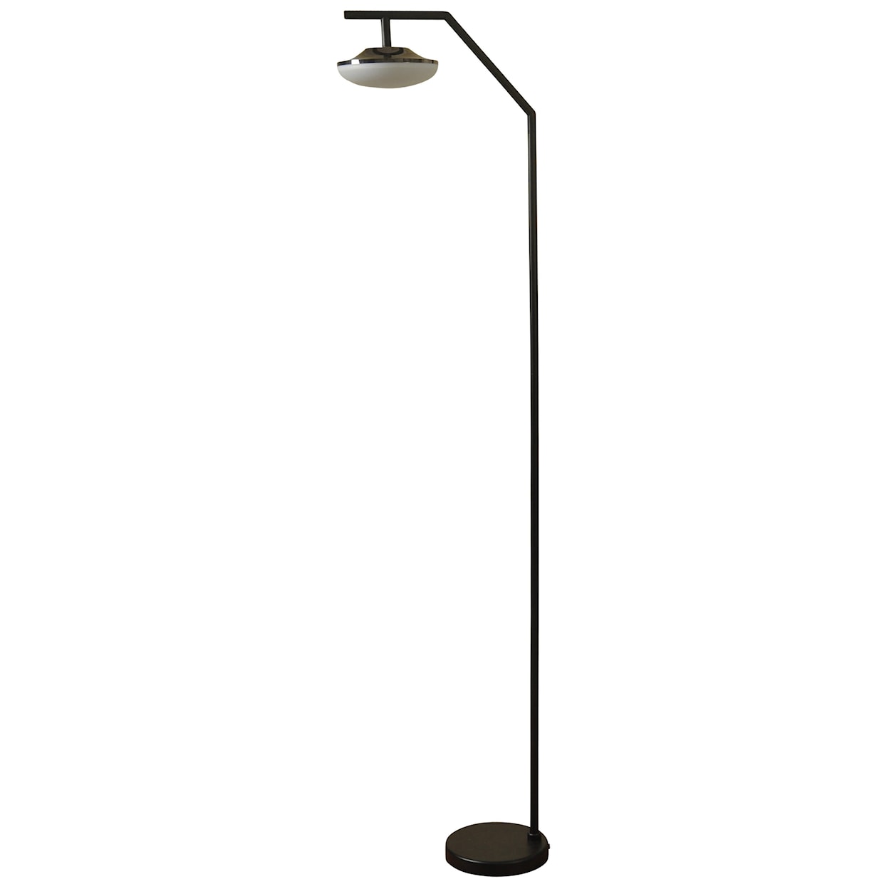 StyleCraft Lamps Steel Floor Lamp