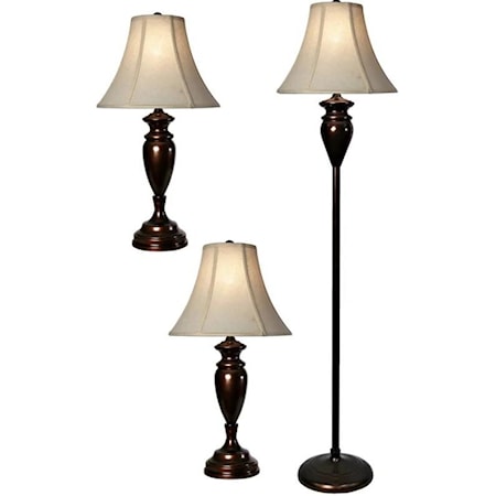 Set of 3 Lamps