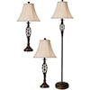 StyleCraft Lamps Barclay Brass Multi Pack Lamps