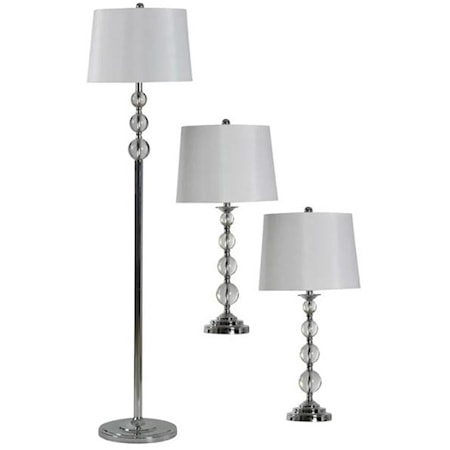 Set of 3 Lamps