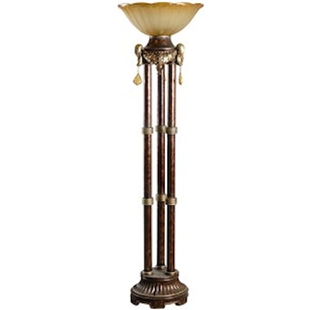 3-Pillar Uplight Lamp