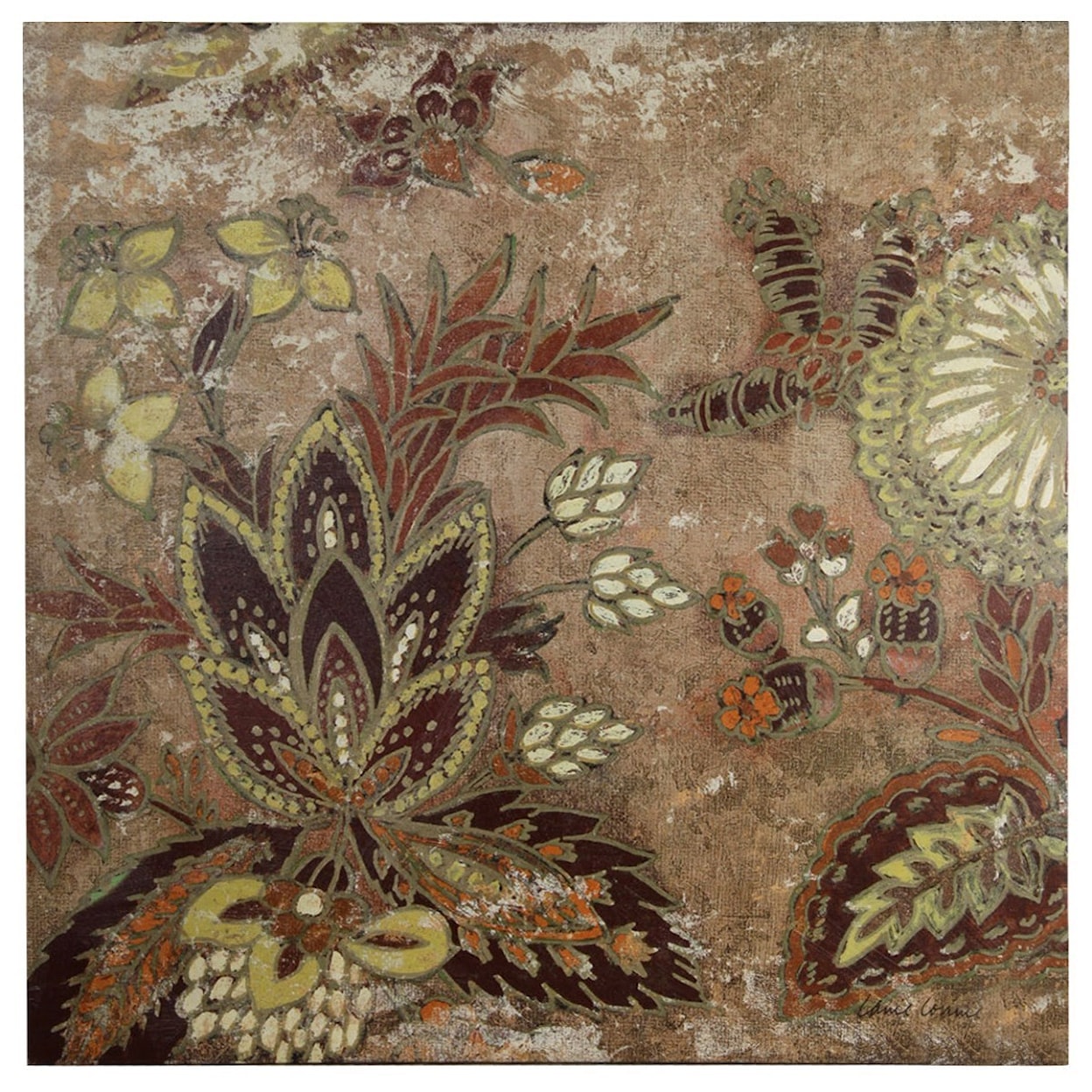 StyleCraft Wall Décor Transitional Floral Canvas