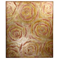 Hand Painted Canvas in Acrylic of Roses