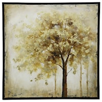 Hand Painted Tree Canvas