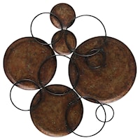 Hammered Copper Wall Art