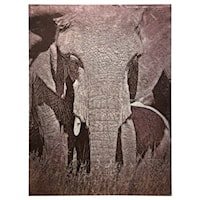 Metal Wall Art of Detailed Elephant