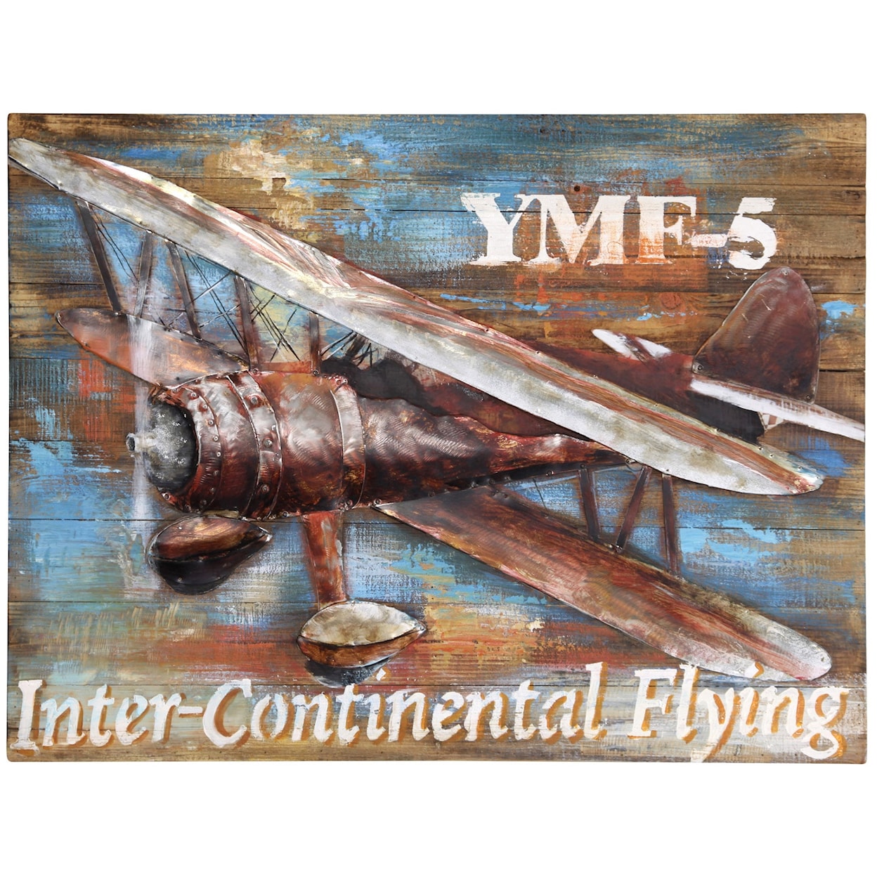 StyleCraft Wall Décor Airplane Painting
