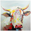 StyleCraft Wall Décor Cow Canvas