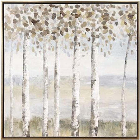 Birch Shade Canvas